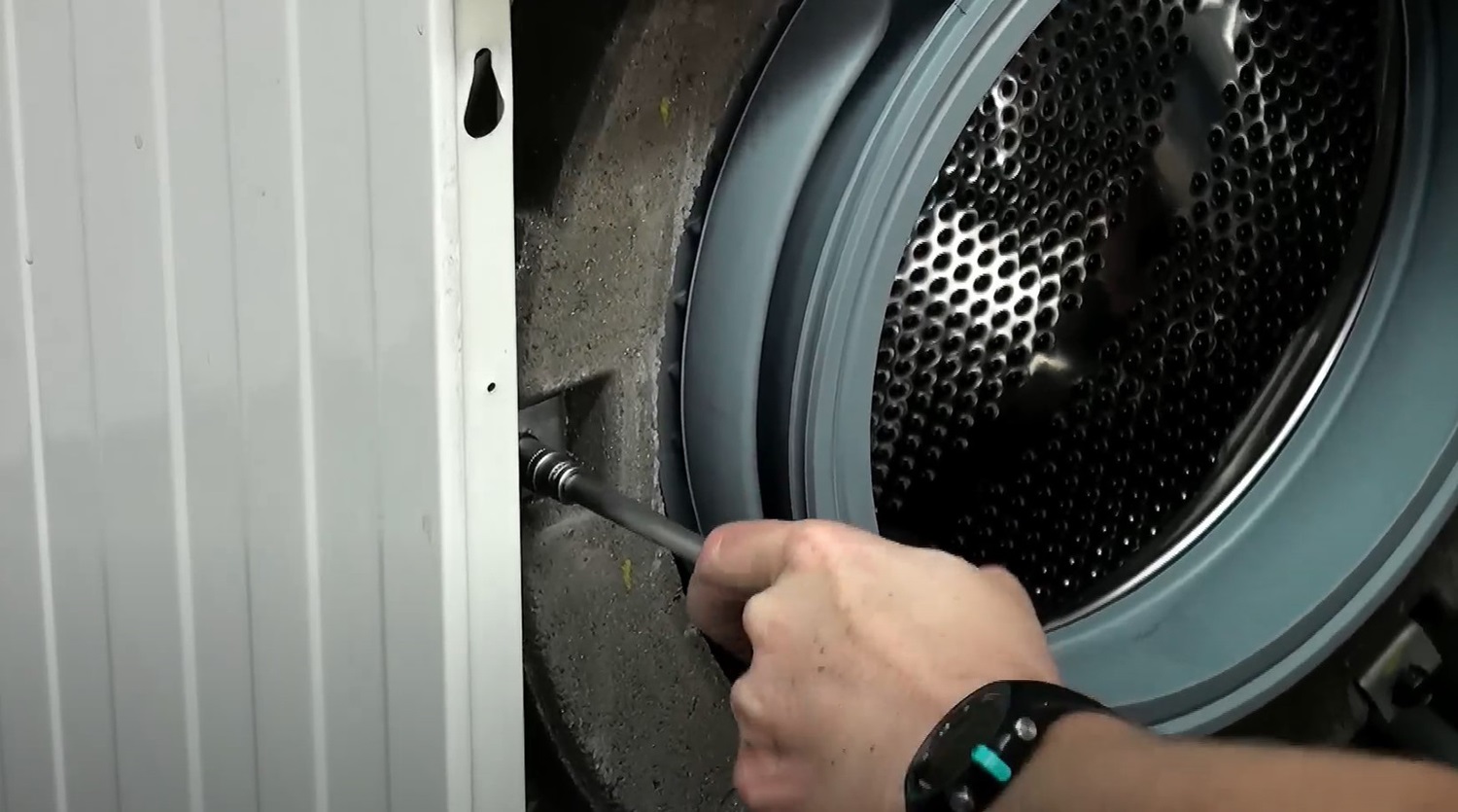 Bosch Washing Machine Door Seal refit counter weight